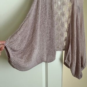 Lavender Batwing shawl